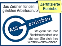 Arbeitsschutzsiegel ASSGerüstbau