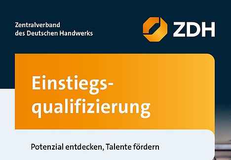 Cover der Broschüre zur Einstiegsqualifizierung