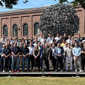 Gruppenbild von der Freisprechung in Dortmund