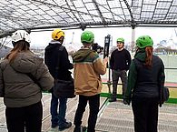 Making-of-Bild Shooting im Olympiastadion