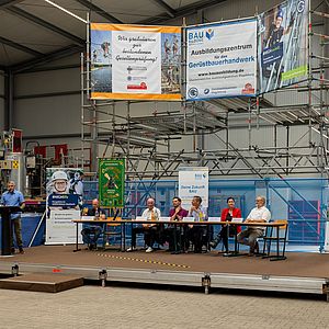 Eindruck von der Gesellenfreisprechung in Magdeburg