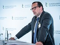 Marcus Nachbauer beim Jahresempfang der BVB