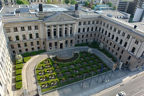 Außenaufnahme des Bundesratsgebäudes