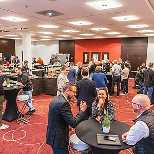 Netzwerken in der Pause