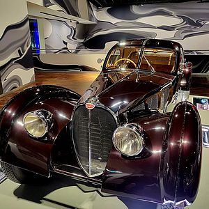 Oldtimer im Museum in Wolfsburg