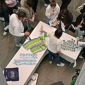 Der Stand der Bundesinnung von oben