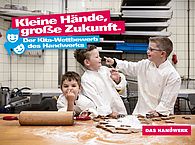 Kinder in einer Bäckerei - Motiv des Kitawettbewerbs