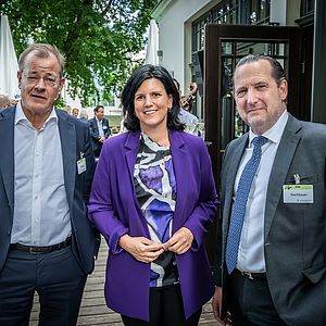 Felix Pakleppa, Carina Konrad und Marcus Nachbauer