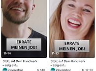 Screenshot von der TikTok-Challenge