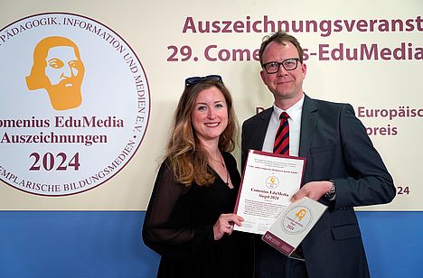 Bild von der Preisverleihung