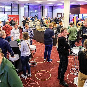 Blick in die Hersteller-Ausstellung