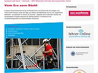 Screenshot aus dem Angebot der Bundesinnung auf "Handwerk macht Schule"