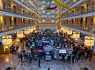 Das Foyer des Maritim Hotels beim Groß-Seminar 2023