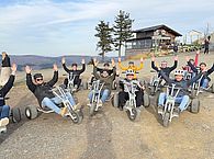 Spaß auf Mountain-Carts - Eindruck von der Tagung der AG Jungunternehmer