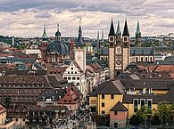 Stadtansicht von Würzburg