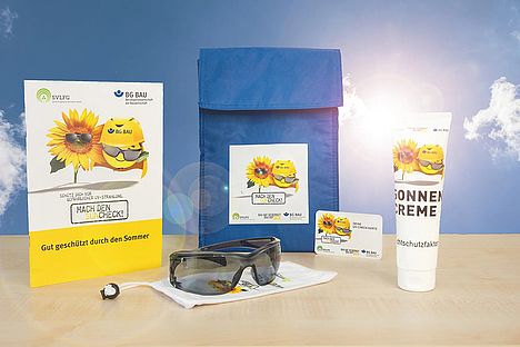 Das Sonnenschutzpaket der BG BAU