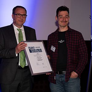 Frank Dostmann mit Patrick Stiefel