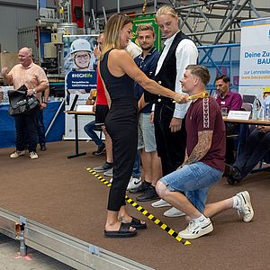 Eindruck von der Gesellenfreisprechung in Magdeburg