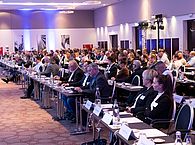 Voller Saal bei der Bundesfachtagung in München