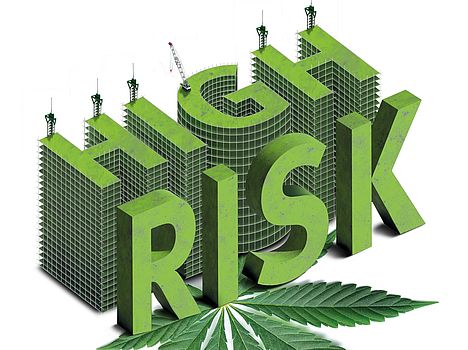 Ausschnitt aus einem Cannabis-Plakat